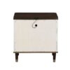 Carena - Night Stand With USB - White / Walnut - Image 3