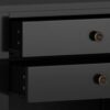 Carlton - Bedside Table - Black - Image 6