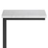 Skyler - C Side Table With Marble Top - White - Image 2