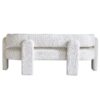 Boucle Upholstery Modern Sofa For Living Room - Beige - Image 11