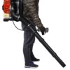 Powerful 76Cc 4 Stroke Gasoline Blower Epa Compliant Red Plastic - Red - Image 9
