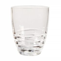Leading Ware Swirl Acrylic Drinking Glasses (Set of 4), 15Oz, Bpa Free, Durable Plastic - Clear