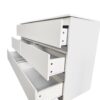 6 Drawer Double Dresser For Bedroom Living Room Hallway - White - Image 7