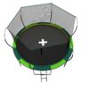 Yc 14Ft Recreational Trampolines With Enclosure For Kids And Adults With Patented Fiberglass Curved Poles Pumpkin - Green - Image 16
