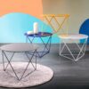 Epidia - Display & Utility Accent Table - Blue - Image 4