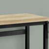 Computer Desk, Home Office, Standing, Adjustable, Laptop, Contemporary & Modern - Natural - Image 10