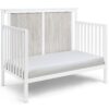 Connelly - 4 In 1 Convertible Crib - White, Rockport Gray - Image 4