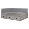 Full Size Daybed With 3 Drawers And 3 Storage Compartments - Gray - Image 3