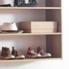 Devi - Wall Mounted Wood Closet System With Modular Units And Warm - Oak - Image 6