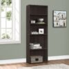 Bookcase 6 Tier For Office - Espresso - Image 3
