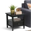 Warm Shaker - End Table - Black - Image 7