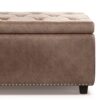 Hamilton - Storage Ottoman - Distressed Umber Brown - Image 3