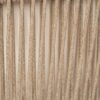 Wooden Outdoor Lounge Chair Set With Woven Backrest And Cushions - Teak - Image 9