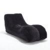 Creative Bean Bag Sofa Chair With High Quality Sponge Filling - Black - Image 17