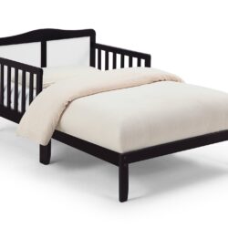 Birdie Toddler Bed - Espresso / White