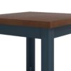 Nantucket - Side Table - Blue Denim, Whiskey - Image 3