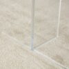 Modern Minimalist Wooden Table With Acrylic Legs For Dining, Living Rooms, And Kitchens - Wood - Image 9