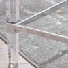 Ultra Modern Rectangle Coffee Table With Tempered Glass Surface - Clear - Image 6