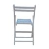 Folding Special Event Chairs, Foldable Style (Set of 4) - White - Image 7