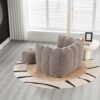Soft Bean Bag Chair With High Resilient Foam (Chips) - Coffee - Image 5