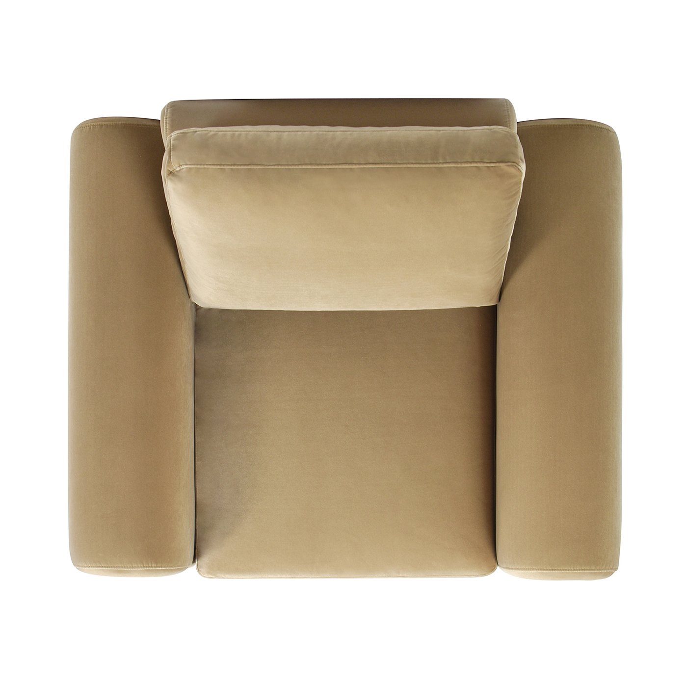 Mason - Arched Arm Chair - Camel Brown Beige - Image 6