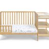 Palmer - 3 In 1 Convertible Crib, Changer Combo - Natural - Image 3