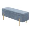 Daniella - Contemporary Bench - Gold / Blue - Image 4