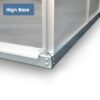 Walk-In Polycarbonate Greenhouse With Roof Vent, Sliding Doors, Hobby Hot House For Outdoor Garden Backyard - Silver - Image 6
