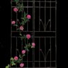 2 Pack Metal Garden Trellis Rustproof Trellis For Climbing Plants Outdoor Flower Support - Brown - Image 17