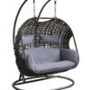Vasant - Wicker Hanging Chair - Gray - Image 9