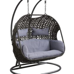 Vasant - Wicker Hanging Chair - Gray