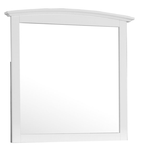 Elegant Wall Mirror - White