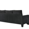 Jessica - Sofa Chaise - Black - Image 3