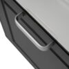 Modern Wall Mounted Bathroom Vanity With Sink, Soft Close Drawer, Adjustable Shelf, Toilet Paper Holder - Black - Image 20