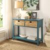 Flavius - Console Table - Teal - Image 7