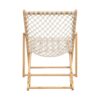 Bamboo Weaving Chair Set With Handwoven Rope For Patio And Living Spaces - Natural - Image 10