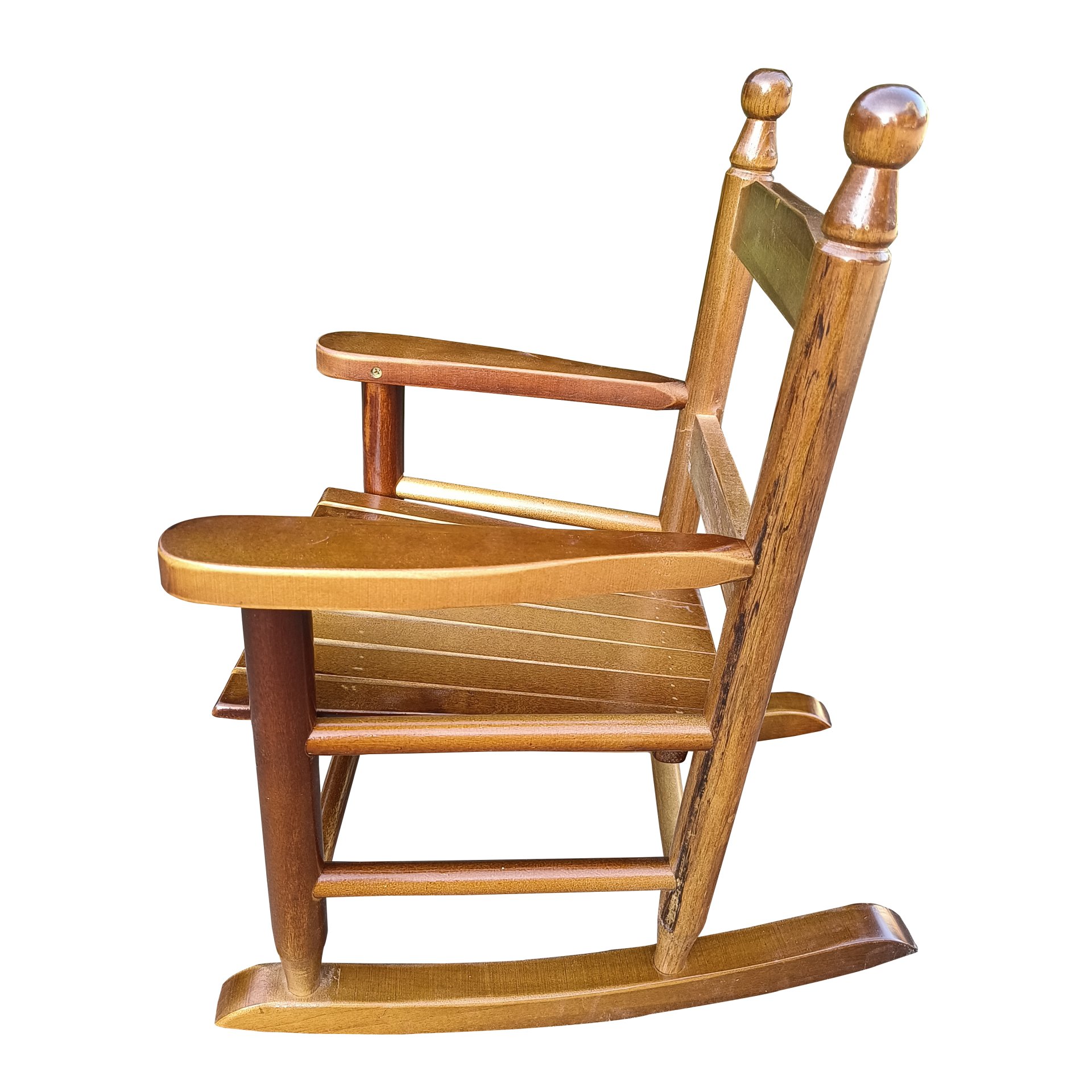 Children's Rocking Chair Indoor Or Outdoor, Suitable For Kids, Durable - Oak - Image 7
