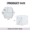 Modern Coffee Table With Complex Texture Patterns, Stylish And Durable Design - White - Image 3