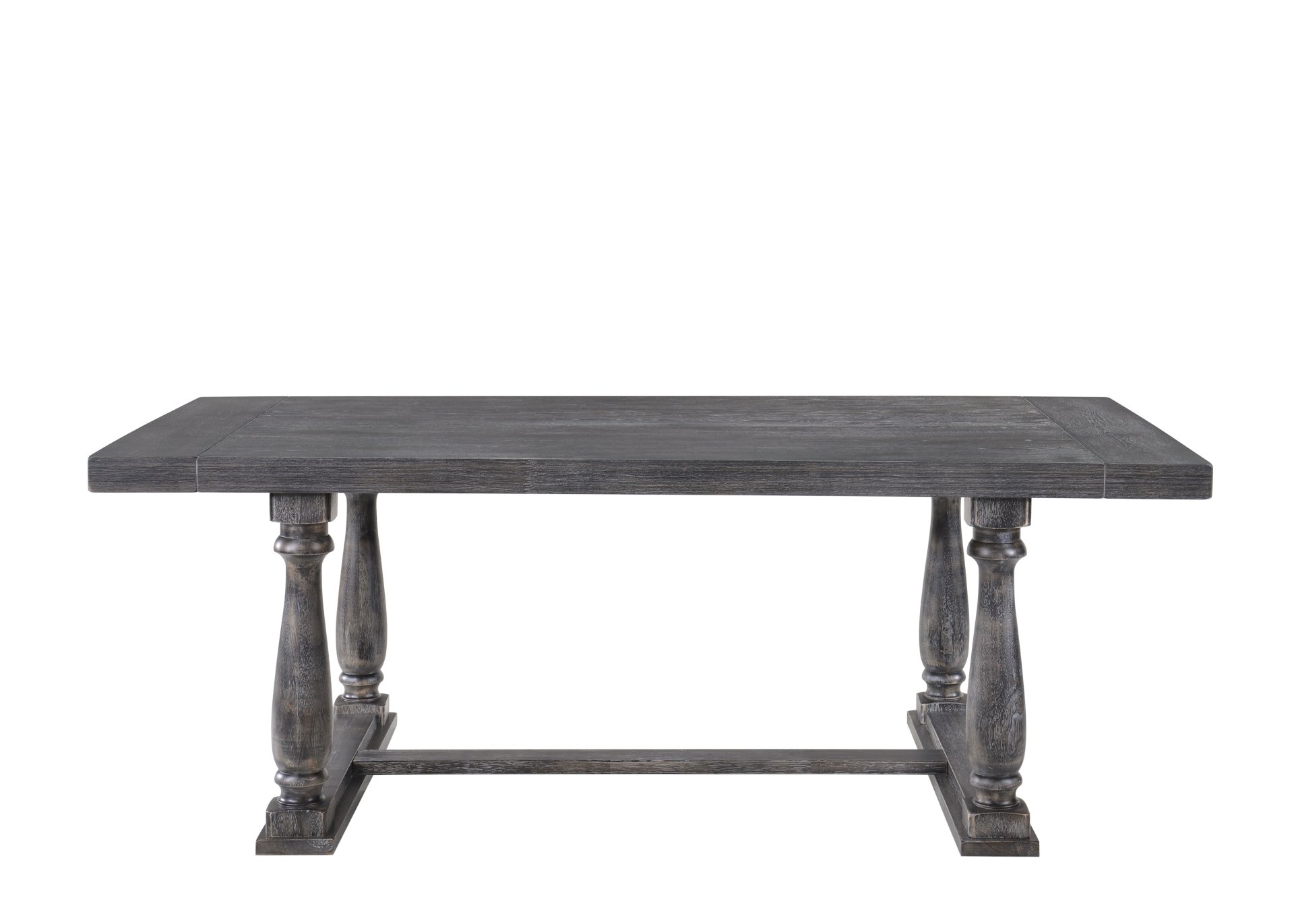 Bernard - Weathered Dining Table - Gray / Oak - Image 5