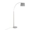 March - Contemporary Floor Lamp - Nickel / Gray - Image 4