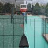 Portable Basketball Hoop Basketball System 8-10Ft Height Adjustable For Youth Adults LED Basketball Hoop Lights, Colorful Lights, Waterproof, Super Bright To Play At Night Outdoors, Good Gift For Kids - Black - Image 9