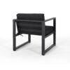 Navan - Club Chair - Dark Gray - Image 8
