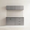 Astro Series - Garage Cabinet Set C With Soft Closing Drawers - Metallic Gray - Image 10