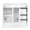 36" Bathroom Vanity With Sink, Soft Close Doors, Adjustable Shelf & 3 Drawers - White - Image 21