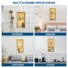 Modern Stainless Steel Shower Niche Double Shelf With Finish For Bathroom Or Kitchen - Gold - Image 6