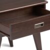 Draper - Mid Century End Table - Medium Auburn Brown - Image 6