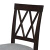 3 Piece Kitchen Dining Set With Drop Leaf Dining Table And 2 Dining Upholstered Chairs, Dining Room Set For Small Places - Espresso - Image 17