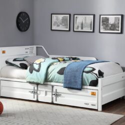 Cargo - Twin Daybed With Trundle - White