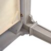 Dauphin - 3 Drawer Executive Desk - Gray Cashmere - Image 4
