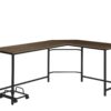 Bambina - Computer Desk - Black / Oak - Image 9